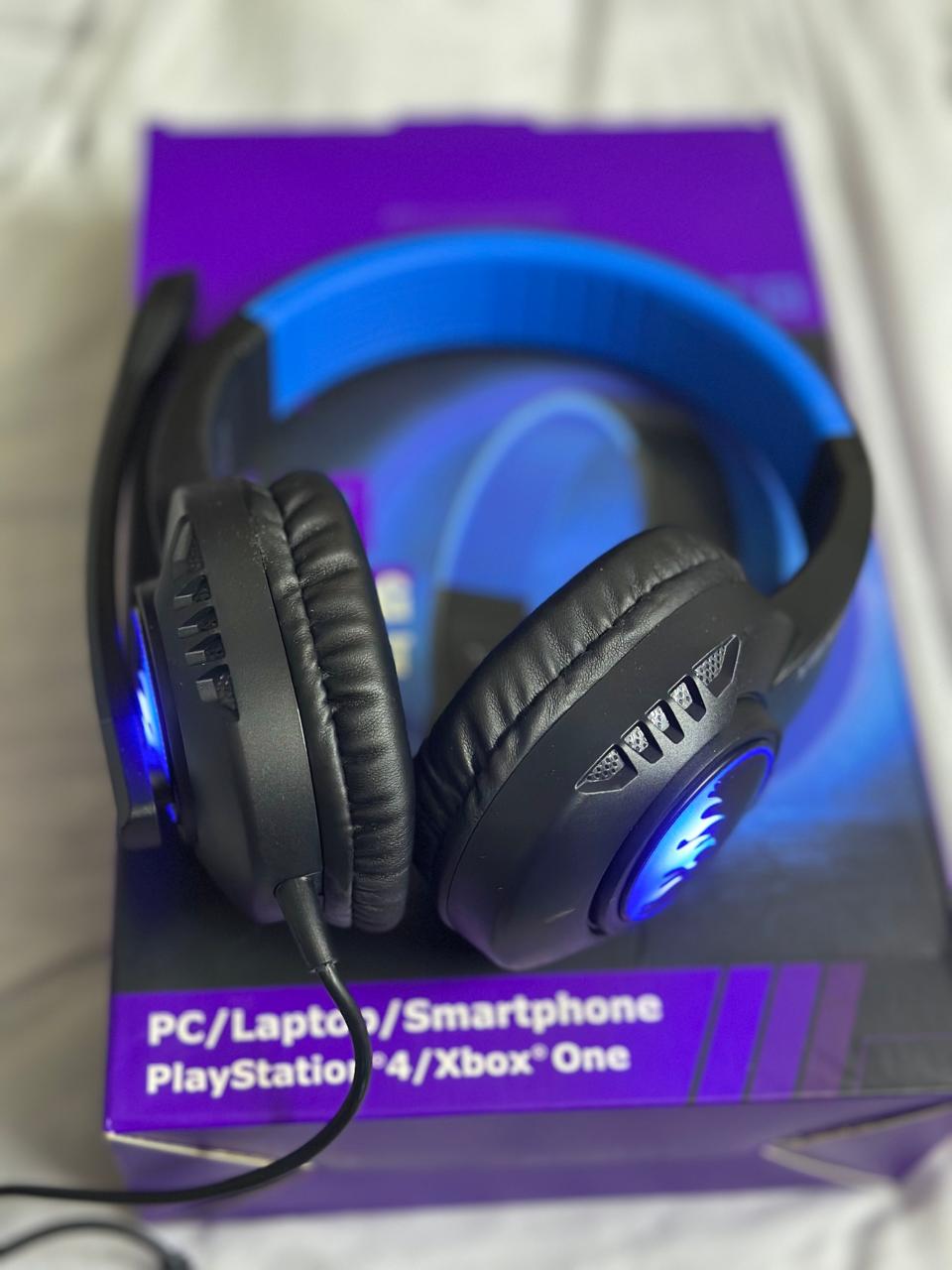 T8 Eksa bopmen USB Gaming Headset PS4 Headphones with Mic RGB