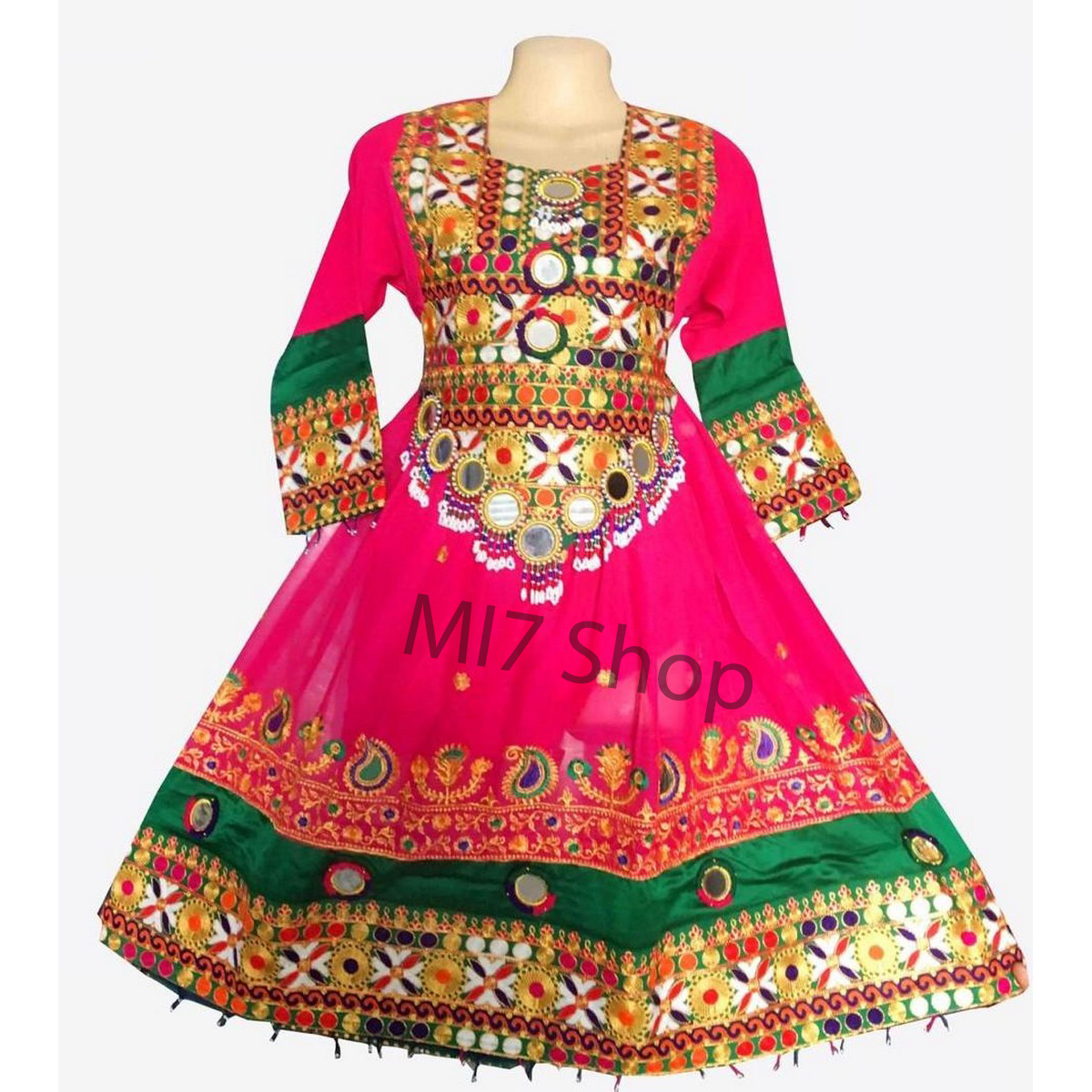 Afghan Dress - Tribal Kuchi Dress - Eid Dresses - Mehandi Dress - Wedding and Party Outfit - Afghani Dress - Traditional Afghan Dress Girls Dress