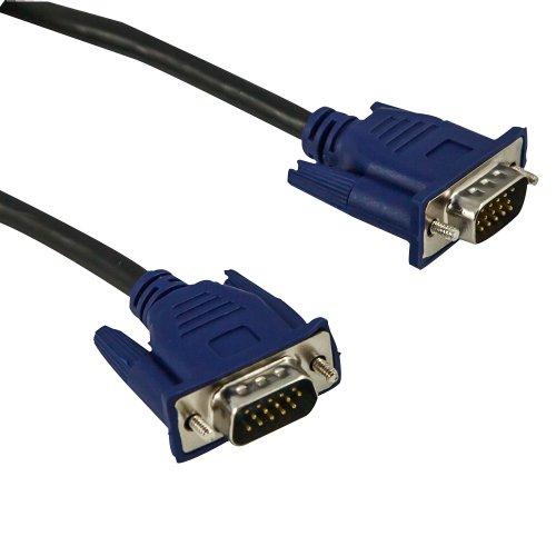 1.5m Black VGA Cable, for computers