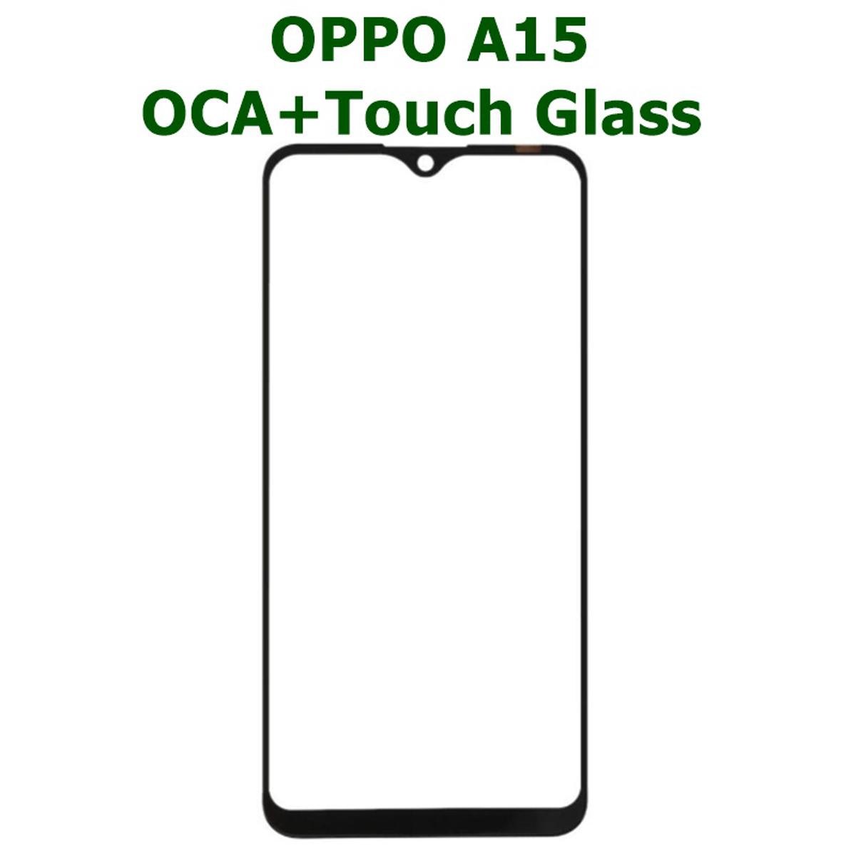 oppo a15 touch glass