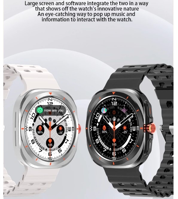 GT7 Pro Smartwatch 2026 Edition - Bluetooth Calling Watch with High Resolution HD Display & Full Metal Body - Professional Sports Activity Tracker, Heart Rate & SpO2 Oxygen Sensor - Music Control & Voice Assistant Fashionable Fitness Smart Band