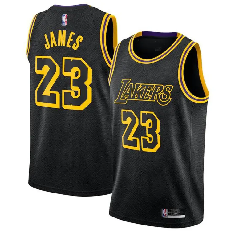 Lebron James Los Angeles Lakers Jersey purple #23 – Classic Authentics