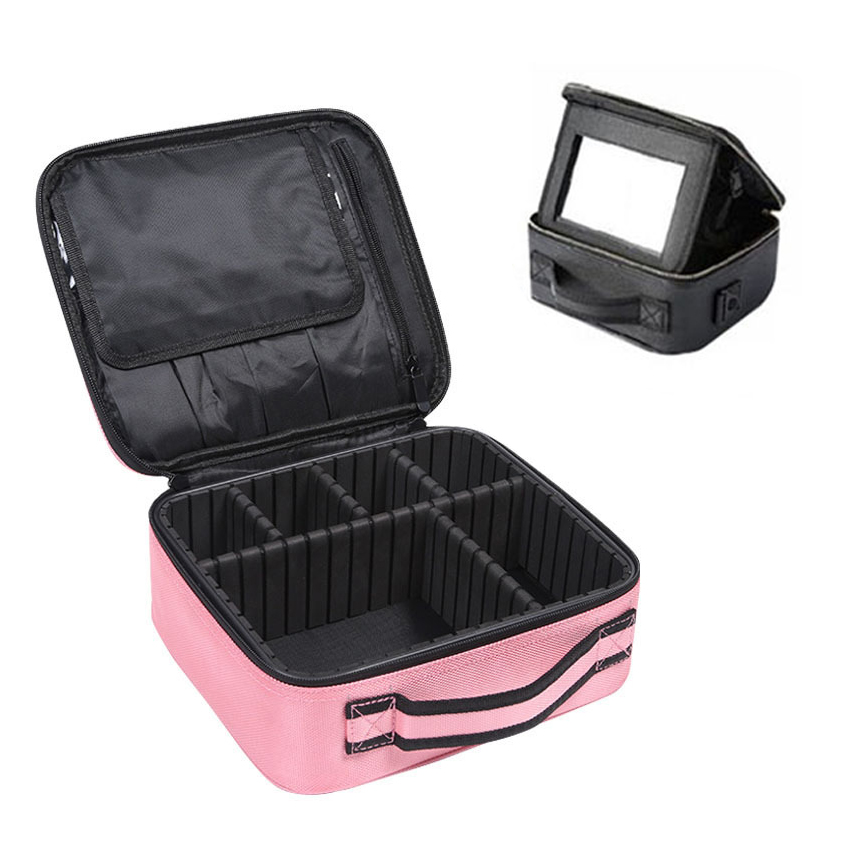 makeup case with makeup