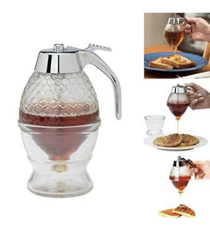 Honey Chocolate Maple Syrup Dispenser Distributor Press Type Syrup ...