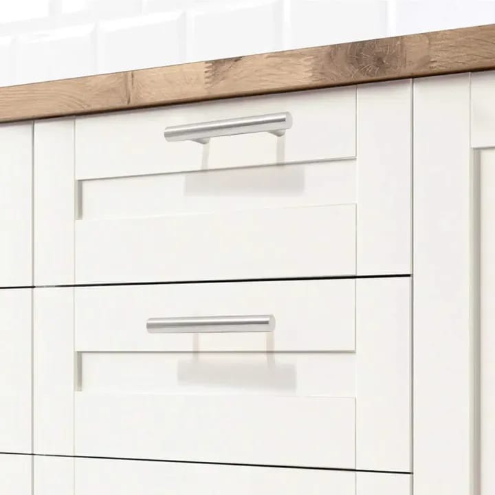 Cabinet Handle 1 piece Stainless Steel Rod Handle color Chrom Original Quality