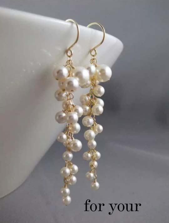 Pearl earrings Funky Style For Girls Trendy 2021