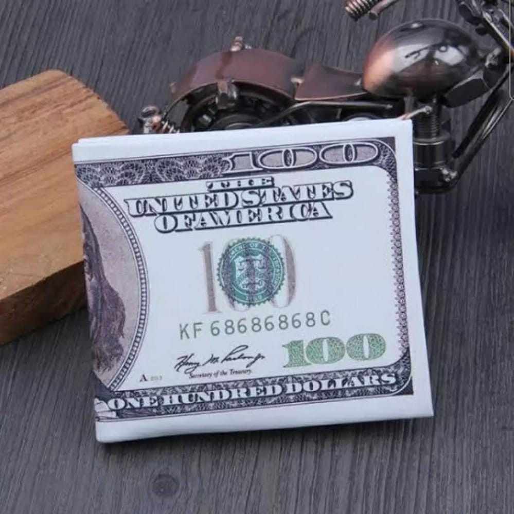 100 Dollar_Shaped Wallet | Wallet/Purse for Men/Women