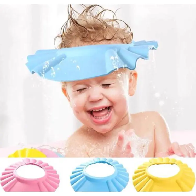 Baby adjustable shower sales cap