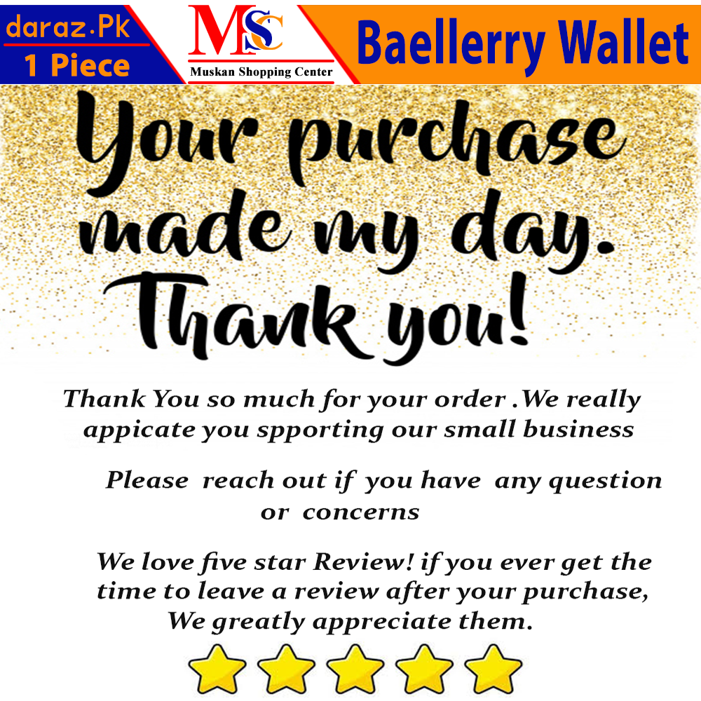 Baellerry Long Wallet Faux Leather with Zipper Large Capacity Wallets for Women in Random Color