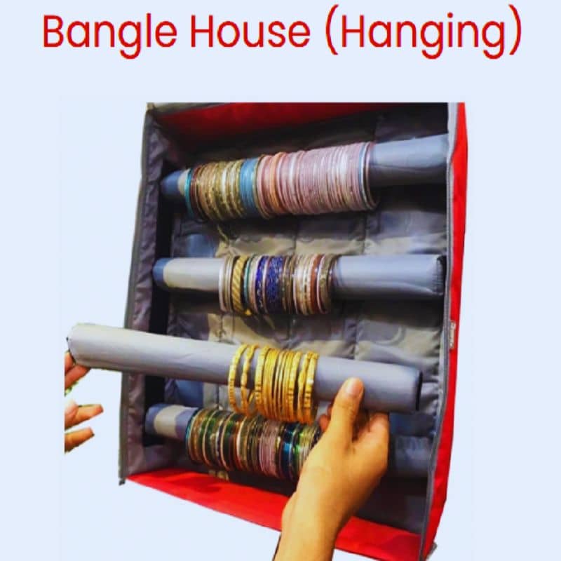 Customize-  Bangle Storage box- bangles organizer- Fashion Jewelry Storage Organizer- ewellery box for girls - Earrings Organizer Storage Box- bangles box for girls- bangles box for girls plastic