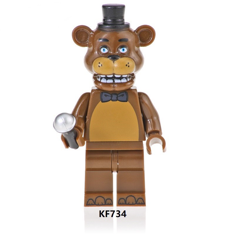 PinShang Available Lego FNAF Building Blocks Foxy Chica Bonnie