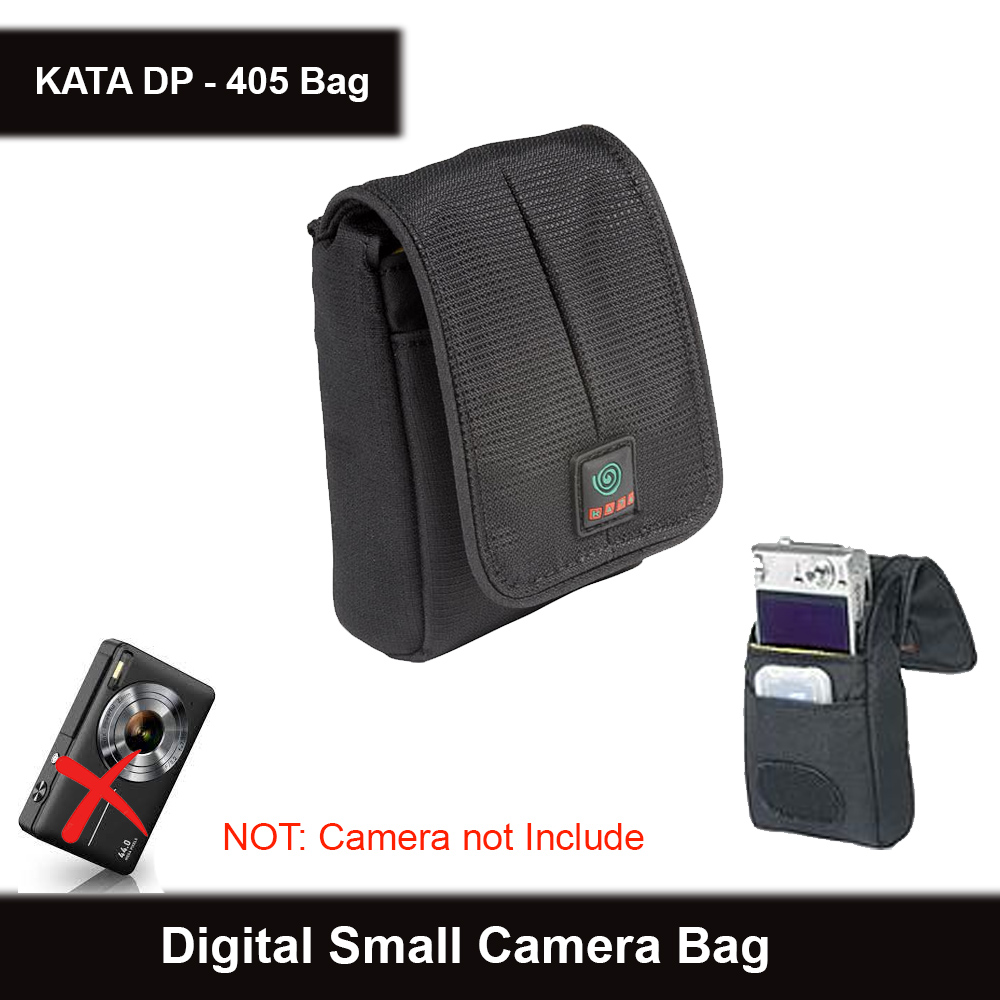 Kata -X Digital Flap Pouch For Digital Camera And Mobile