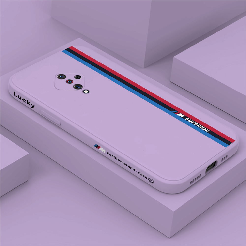 Vivo S1 Pro Fashion Racing Car Logo M Side Design Phone Case Square