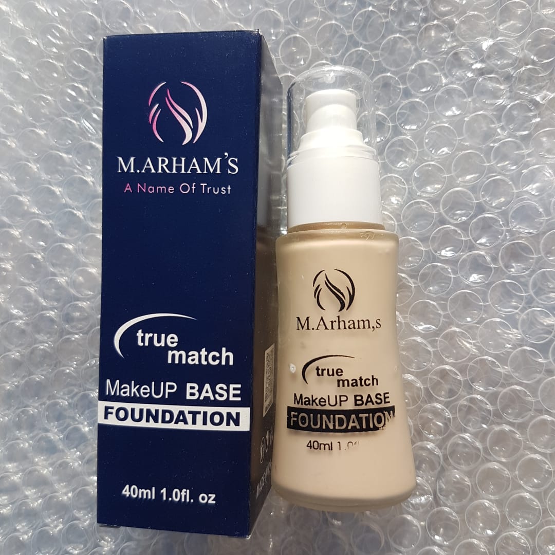 True Match Hydrating Liquid Foundation 40ml - Long-Lasting Full Coverage for All Skin Types
