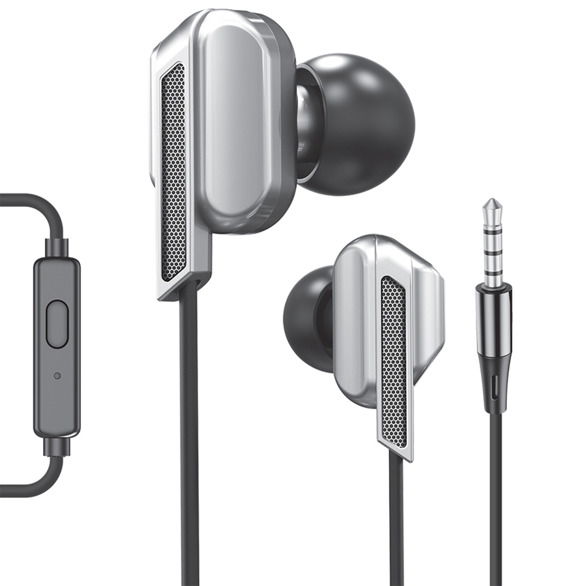 Audionic Mark 1 Earphone | Hi-Fi Earphone Clear Treble Extra Bass Wired Stereo Handsfree With HD Mic | Wired hand free with 3.5 mm jack | premium quality earphones | High Quality Earphones