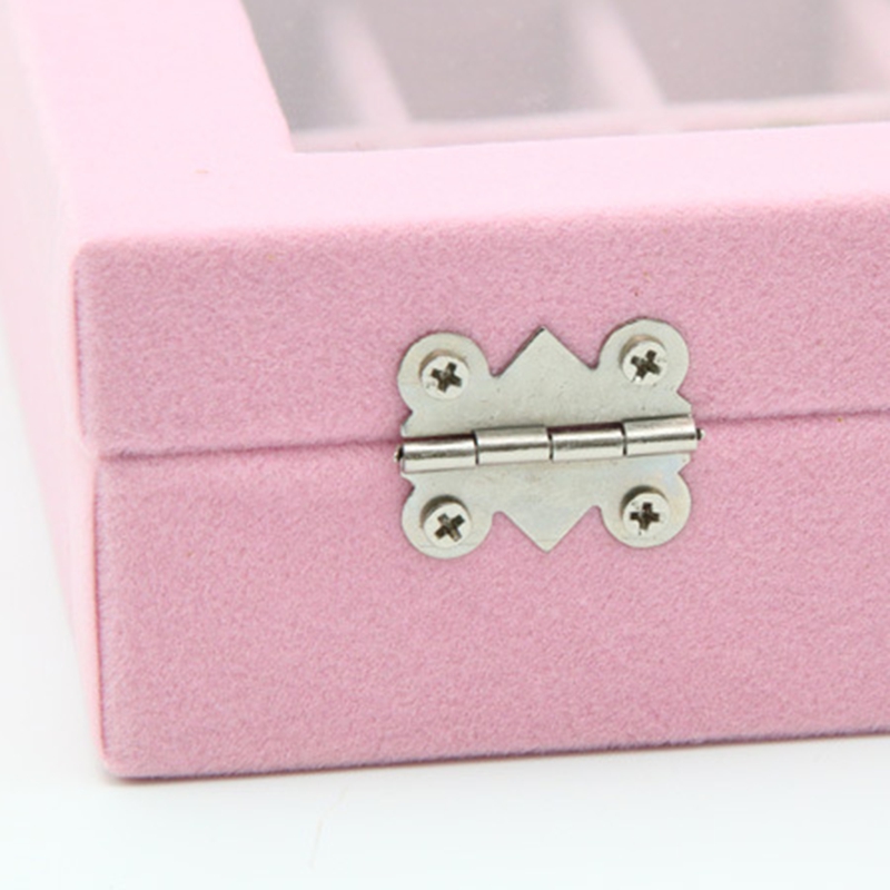 Design Flannel Jewelry Box Princess Jewelry Storage Box Cosmetic Box Highly Recommend