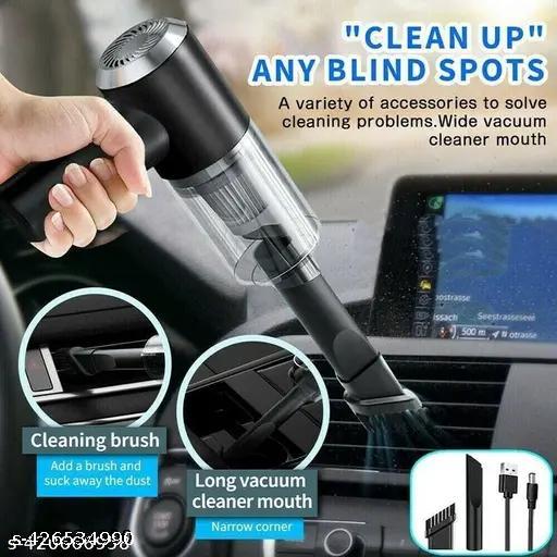 3 in 1 Vacuum Cleaner - Powerful Rechargeable Multi-functional Wireless Vacuum Cleaner - Mini Vacuum Cleaner for Carpet, Car, Home, Office, Pet Hair, Sofa - Keyboard Cleaner - Mini Air Blower - Cleaning Accessories for Home price in Pakistan