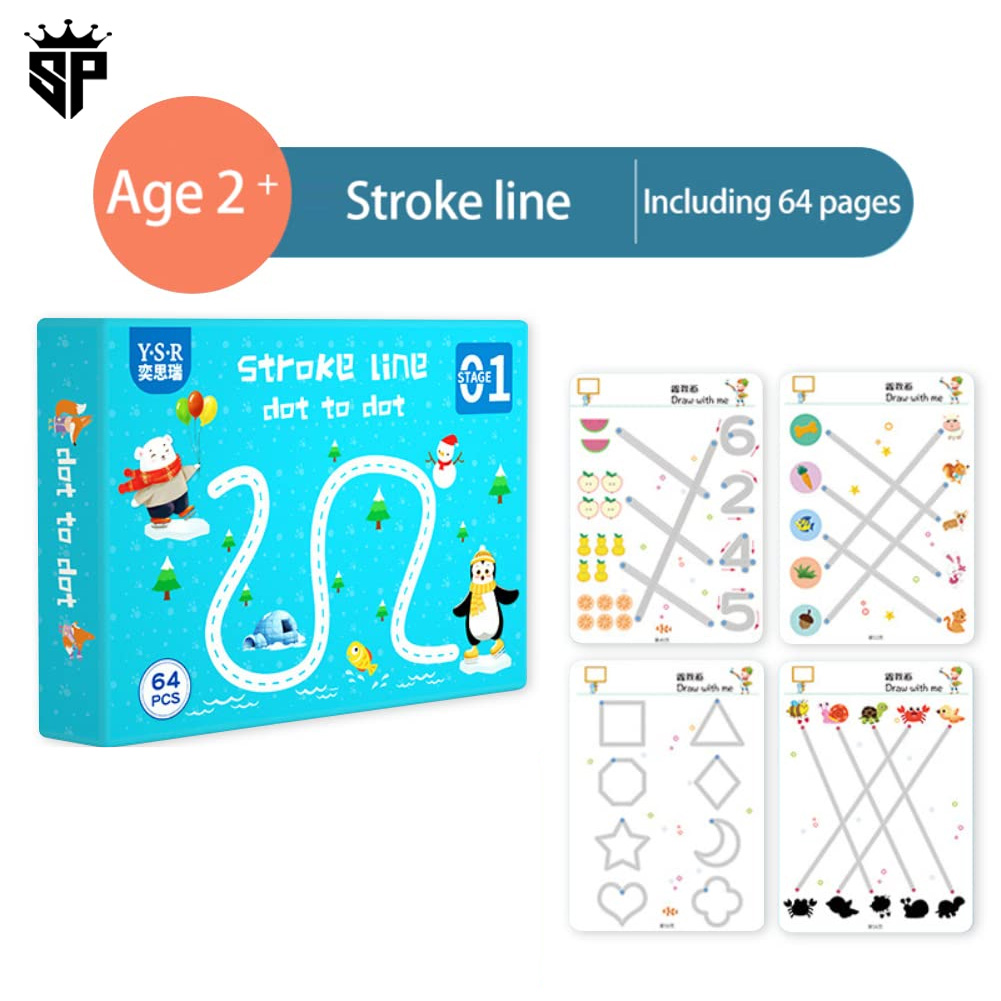 SP Dealz Magical Tracing Workbook, Reusable Calligraphy Copybook for