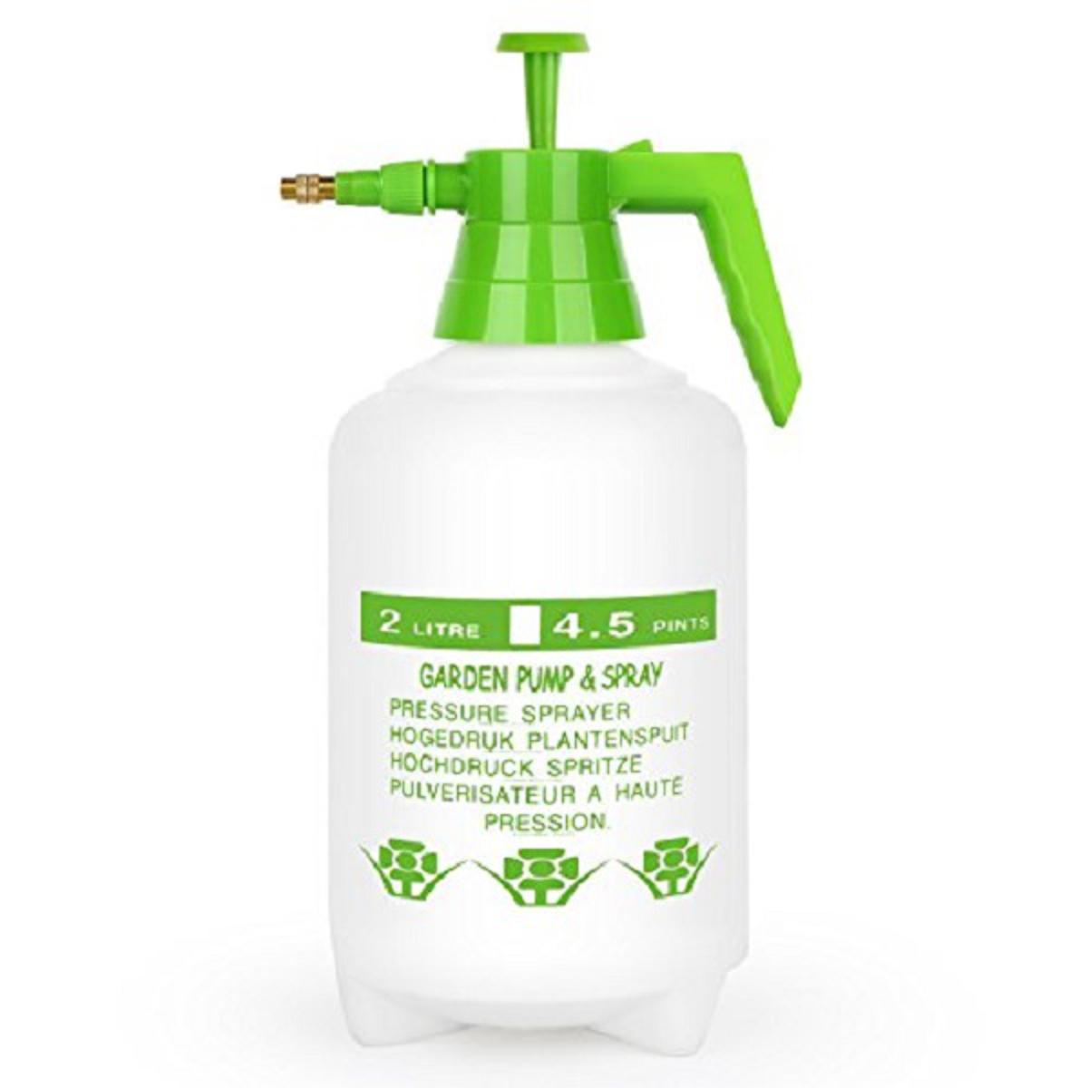 2 Liter PUMP PRESSURE WATER SPRAYERS Handheld Garden Sprayer Also