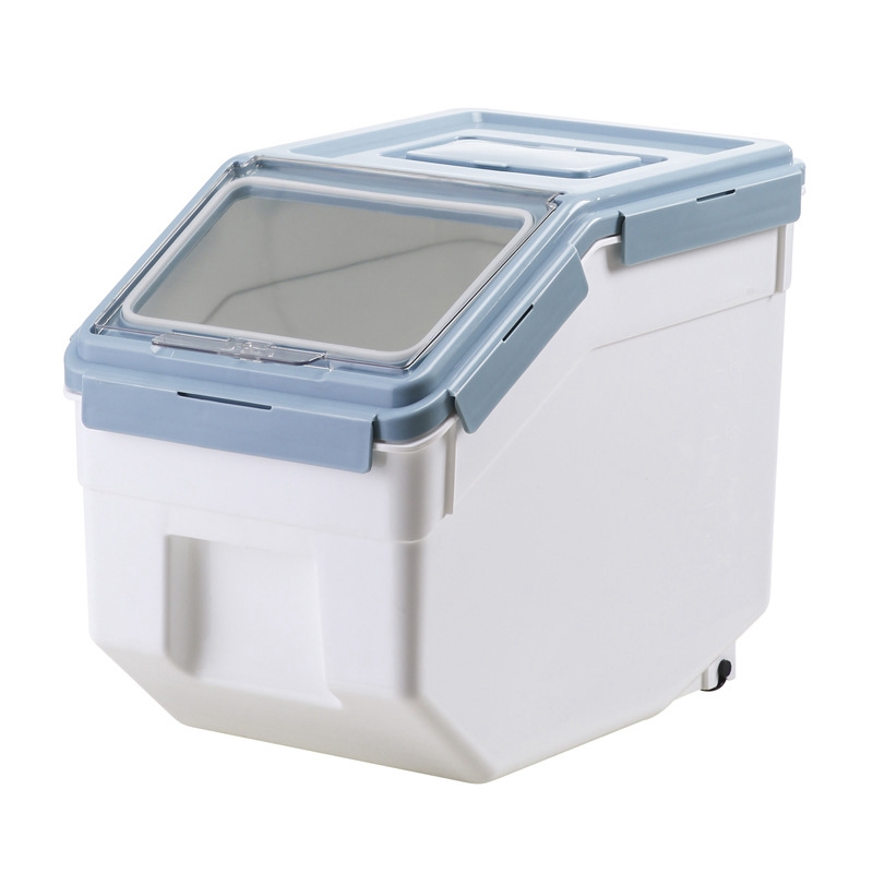 Food Storage Box Plastic Kitchen Lunch Box With Lid Sealed Moisture Proof Storage Box Pet Dog Food Container Flip Lid B Buy Online At Best Prices In Pakistan Daraz Pk