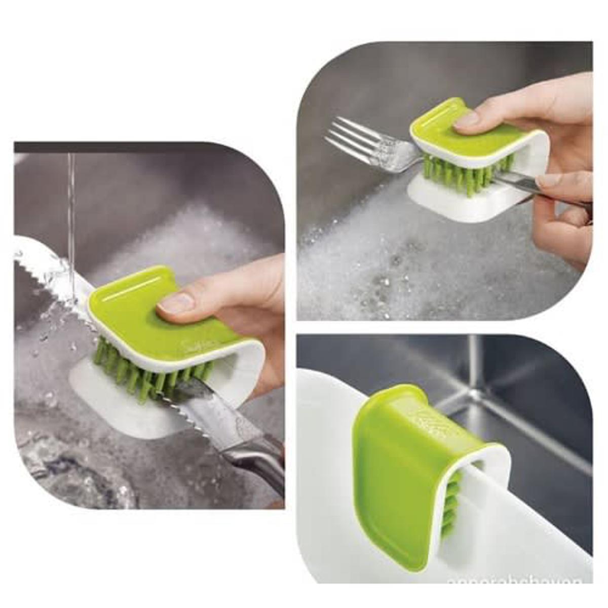Blade Brush Knife Cleaner Chopsticks and Fork Cleaning Brush Cutlery  Cleaner Utensil Bristle Scrubber Double Sided Spoon Knives Washing Brush