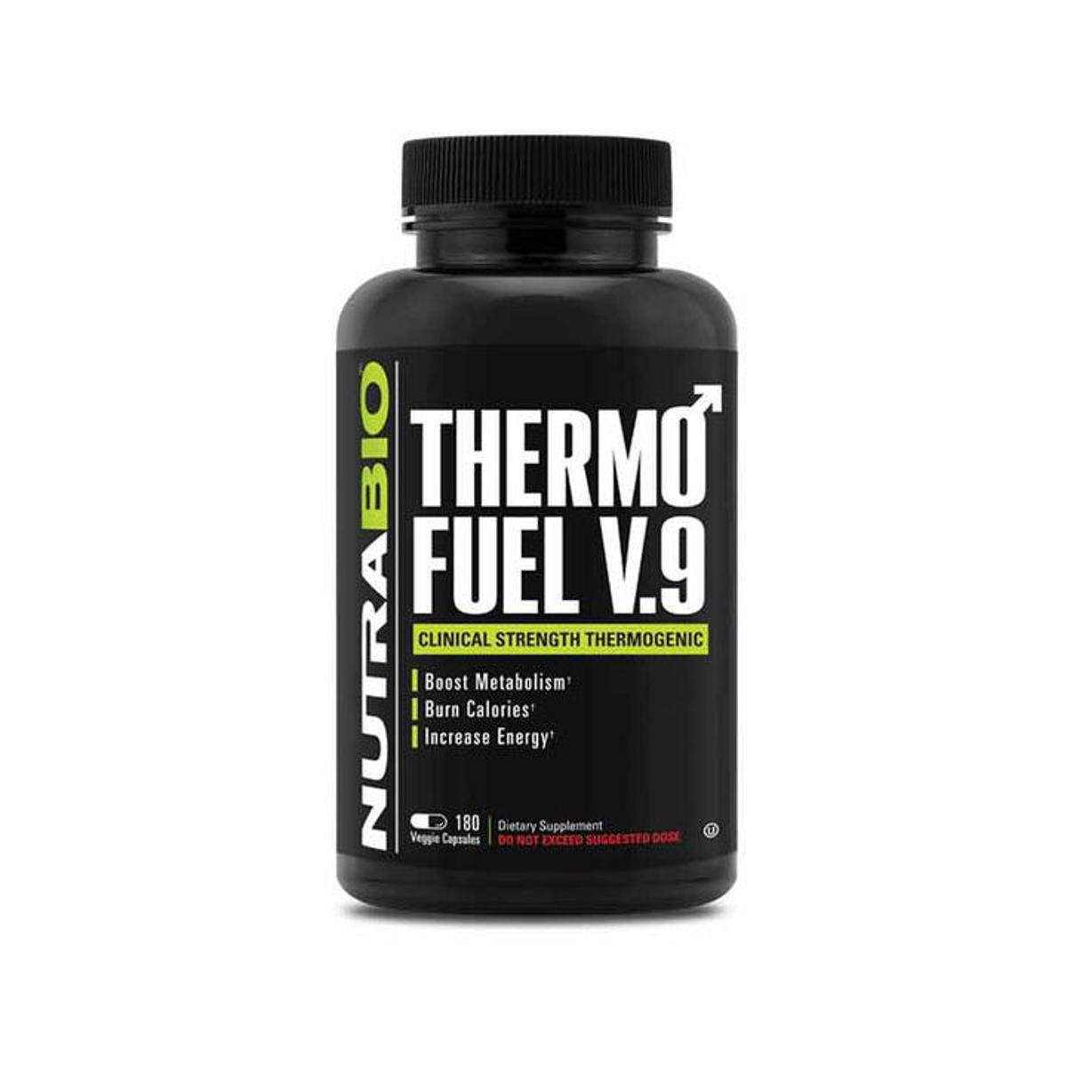 Nutrabio ThermoFuel V9 for Men - 180 Veggie Capsules
