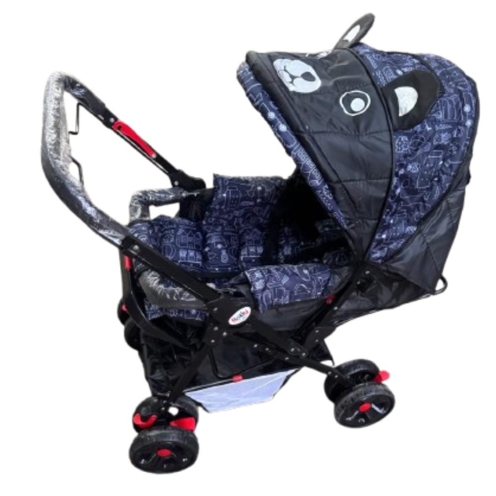 8 Big Tyres Alloy Foldable Baby Stroller Pram