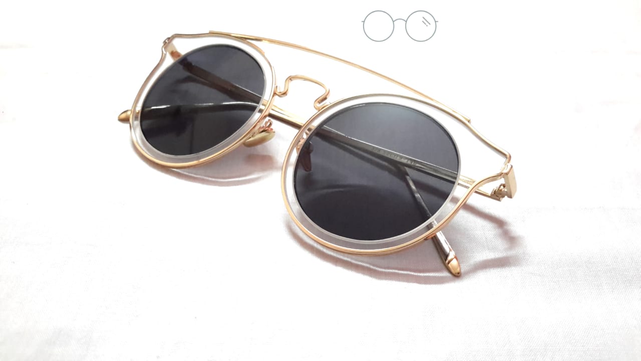 round shape cooling glass