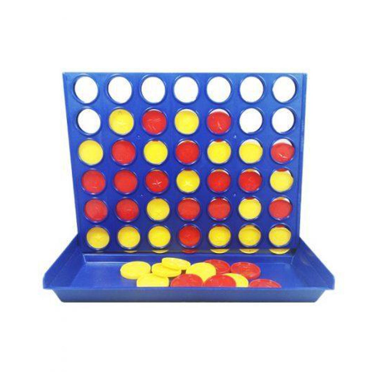 Connect Four In A Row 4 In A Line Board Game Kids Children Educational Toy