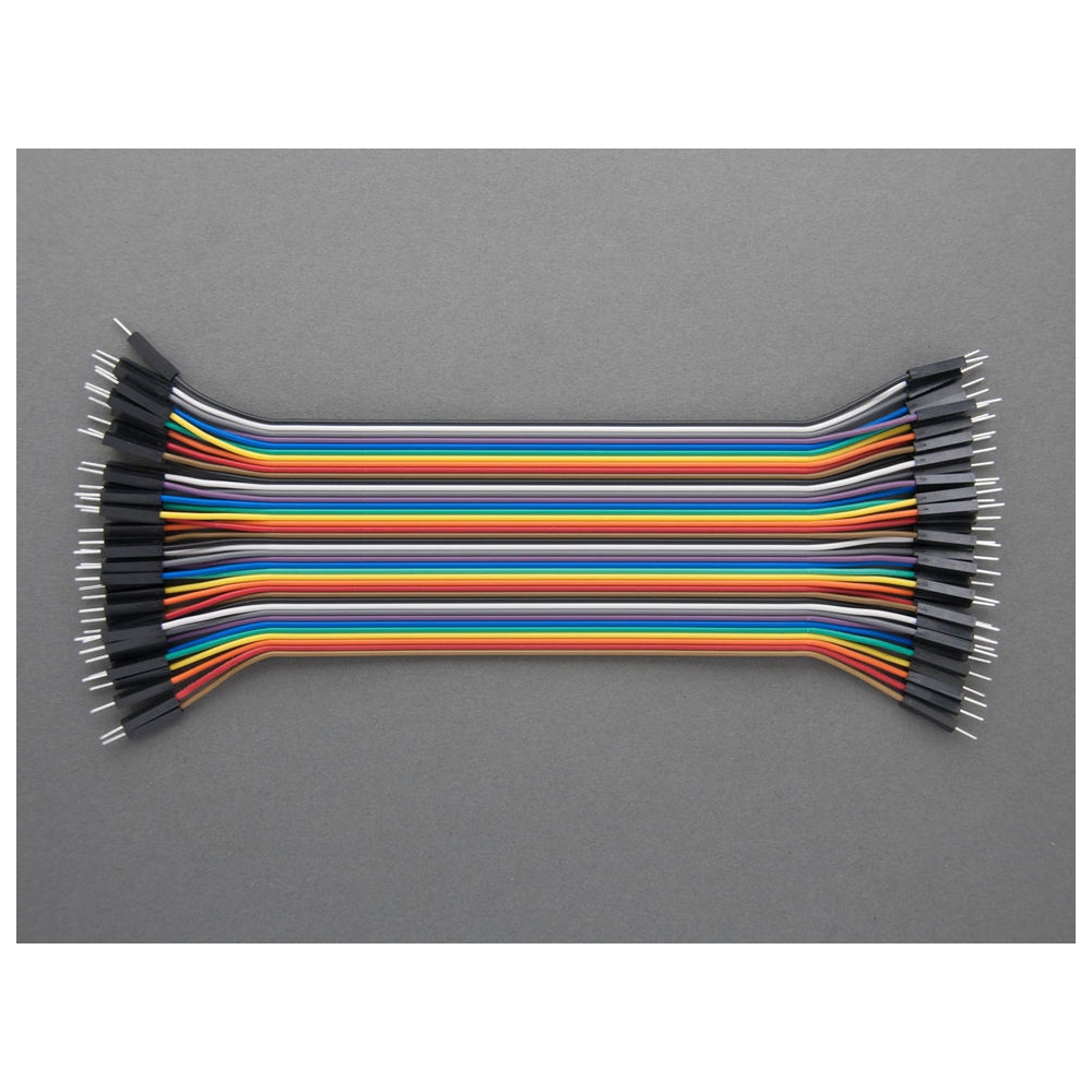 Jumper Wire Male to Male Price in Pakistan | Jumper Wire Strip | male to male jumper wire | Connector | Breadboard Wires | 30cm 40pcs Wire Cable For Arduino In Pakistan