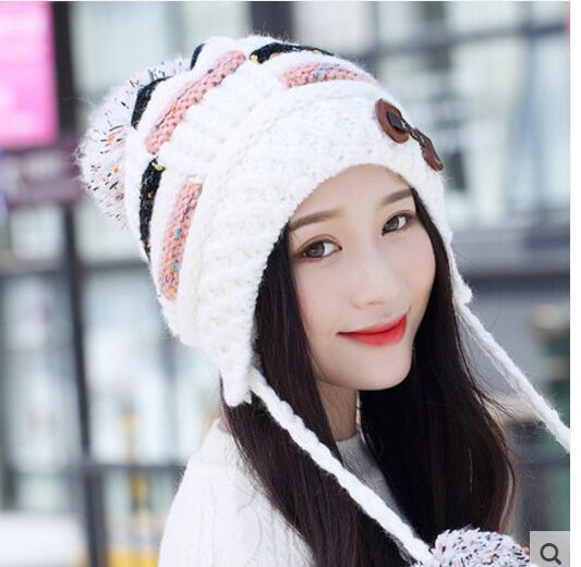 New Cotton Winter Knitted Hats For 