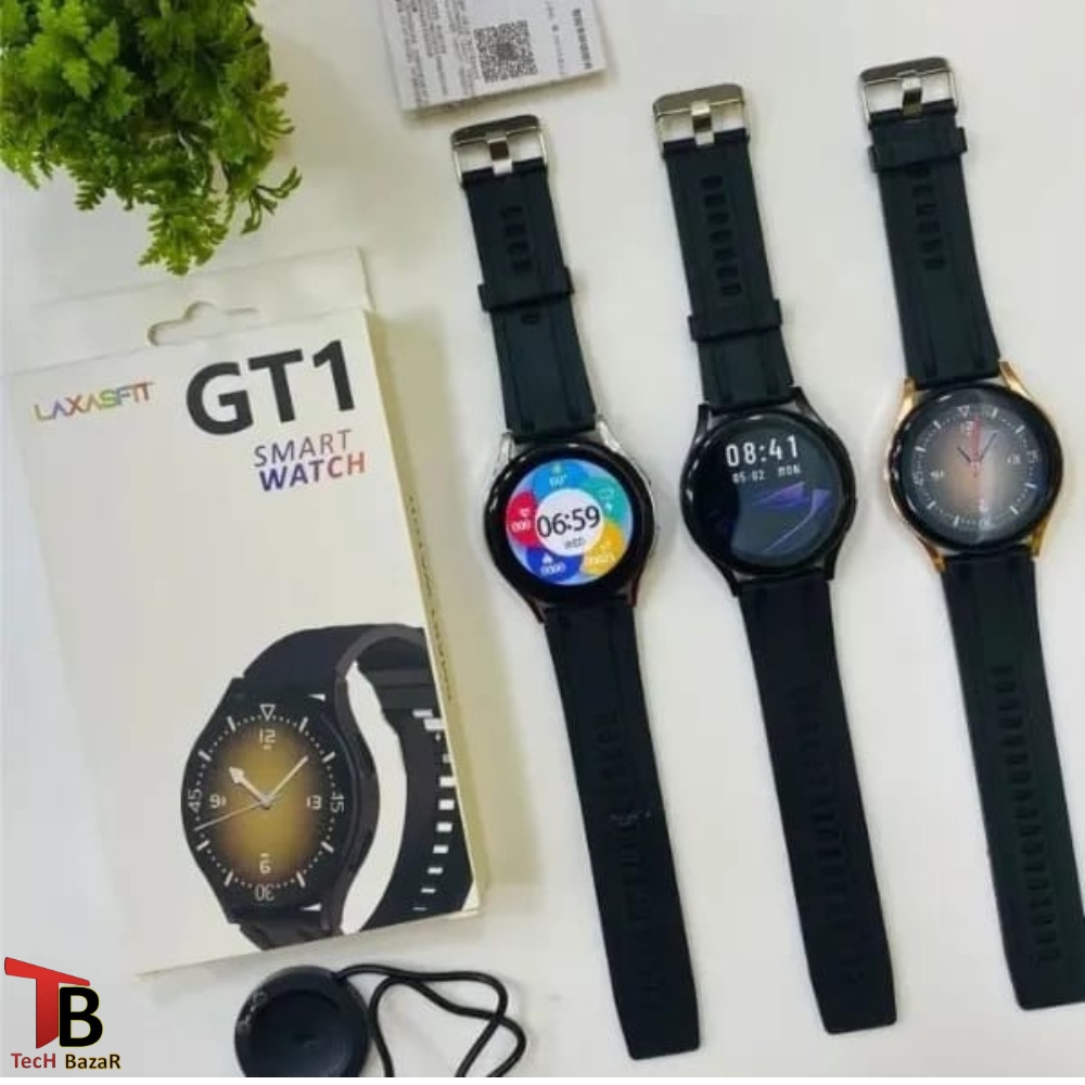GT1Smart Watch – Smartwatch – smartwatches – Smart Watch for Boys – Ultra Smartwatch – Bluetooth Call, Fitness Tracker, Heart Rate Monitor, Sports Modes, Waterproof, Long Battery, Smart Watch for Boys & Men – Android & iOS Compatible – Smartwatch gift