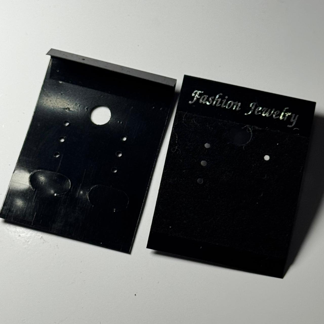 Earring Stud Tag Card Display 20Pcs | Valvet  Ear Studs Card | Hanging Jewelry Tags 4slots