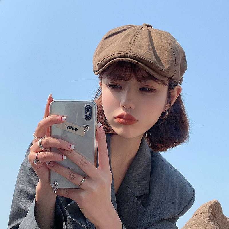 Hat female summer peaked cap thin 