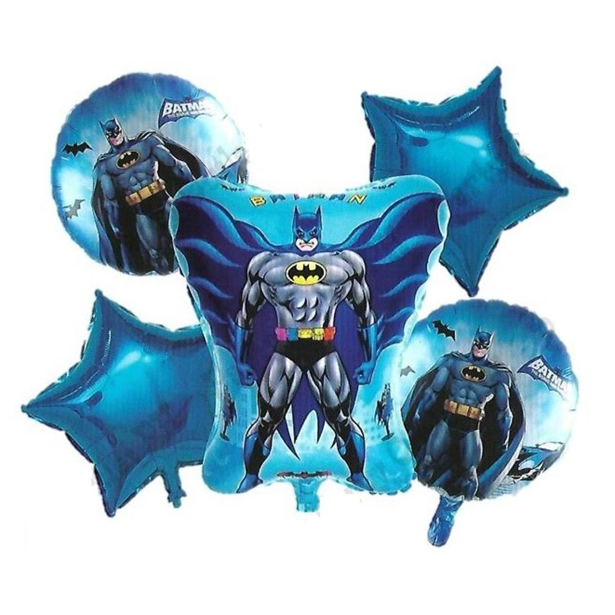 Batman Birthday Theme foil balloons set of 5pcs for Birthday Party  Decoration Celebrations: Buy Online at Best Prices in Pakistan 