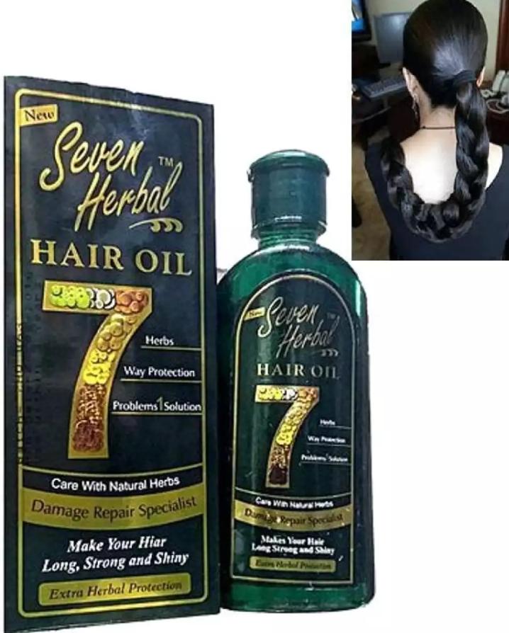 7-in-1 Herbal Hair Oil To Make Hair Long Thick Pack Of 1