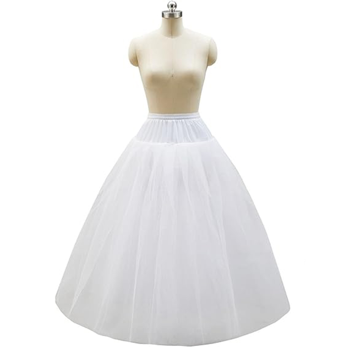 100-Inch Full Round Cancan Skirt – Bridal and Formal Wear