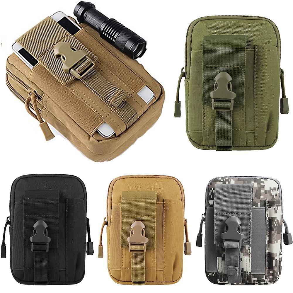 Molle Pouch Tacticall Belt Waist Bag Outdoor Sport Waterproof Phone Bag Men Casual EDC Tool Pocket