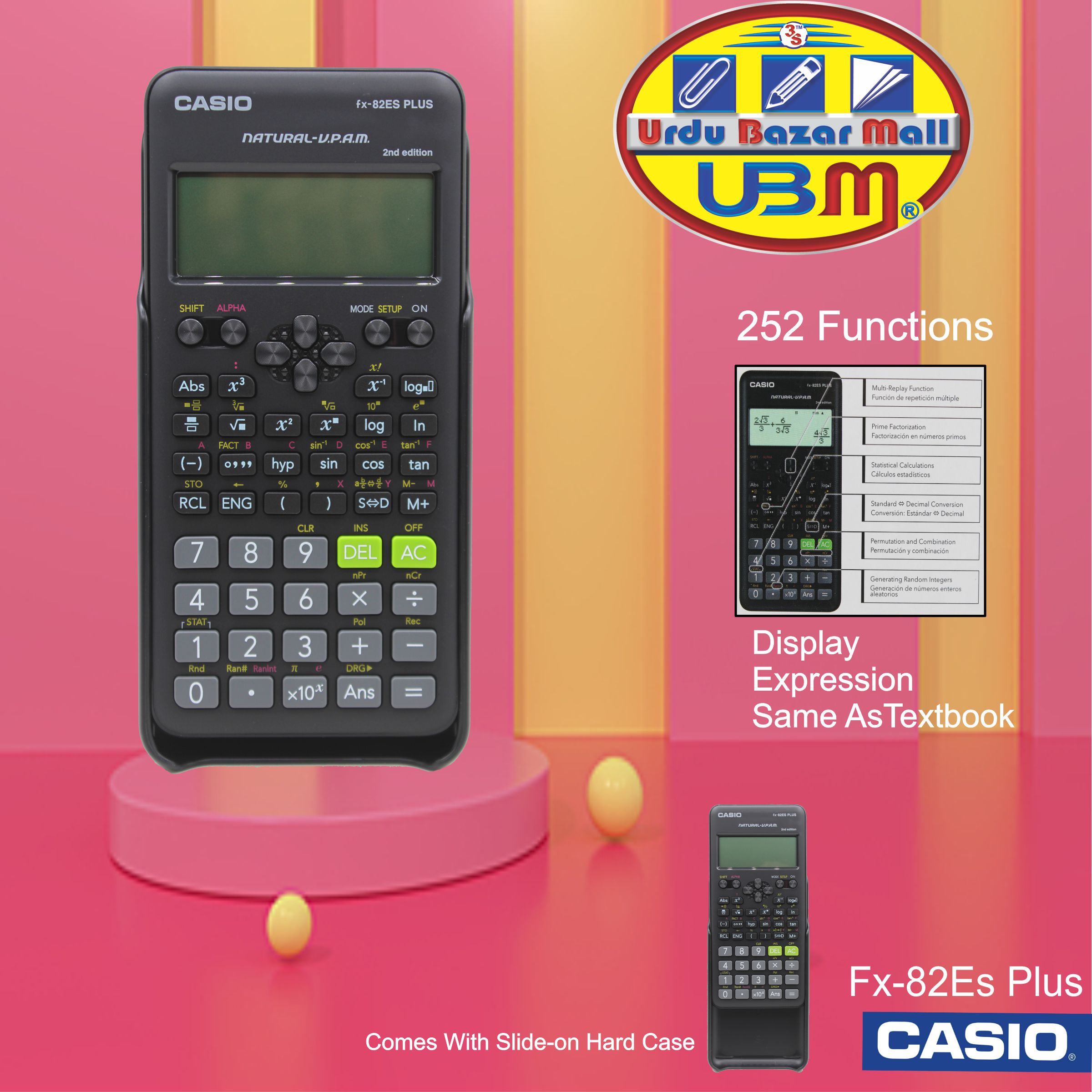 FX 82ES_Casio Scientific Calculator FX 82ES Plus 2nd Edition