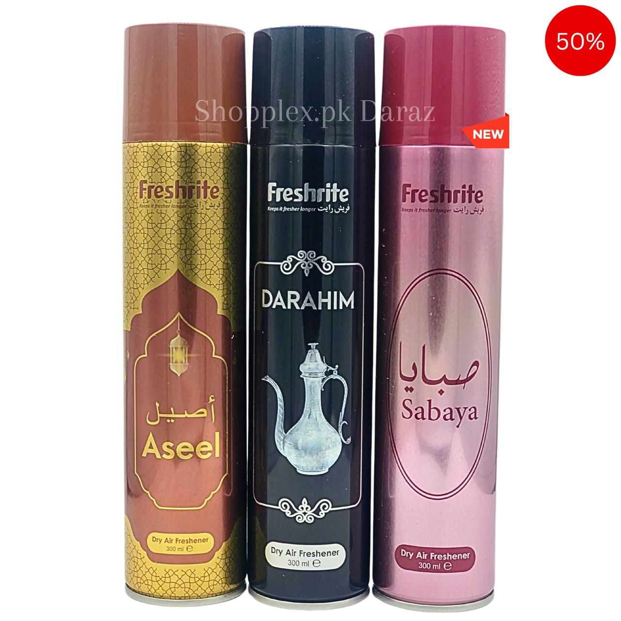 Air Freshener ASEEL DARAHIM SABAYA Pack of 300ml Big