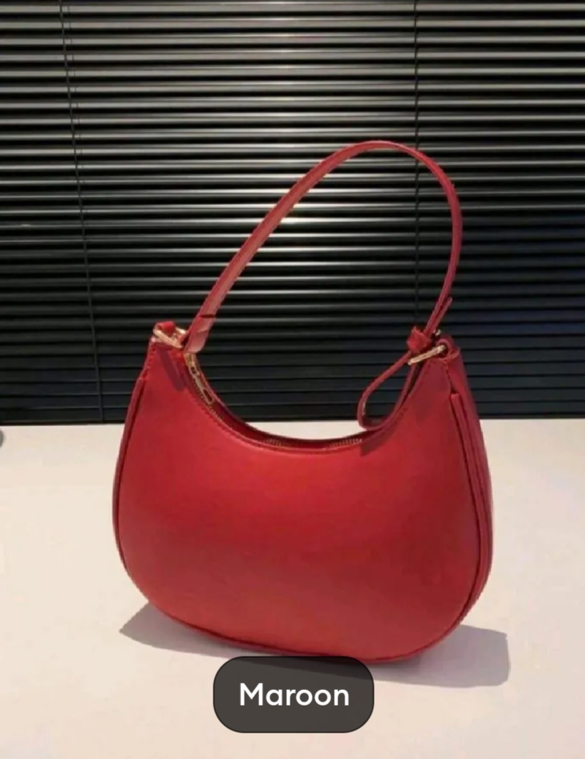 Trendy Fashion Women's Hobo Style Shoulder Bags, Handbags for girls, PU Leather Underarm Shoulder Bag Casual Female Shopper Tote Bag Luxury Hobos Bags, Ladies Bag's, hand bag for girls,
