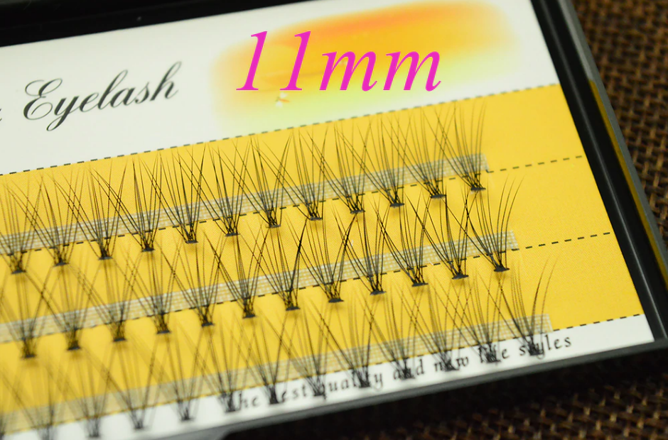 60pcs Professional eyelash extension Makeup Individual Cluster EyeLashes Grafting individual eyelash bunche available in 6mm to 15mm sizes