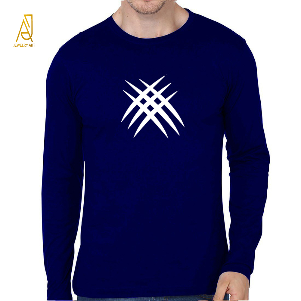 Wolverine Printed Full Sleeve T-Shirt 