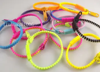 24 Pcs Zipper Bracelets 12 Color Mix Hip Zip Bracelets Jewelry Buy Online At Best Prices In Pakistan Daraz Pk