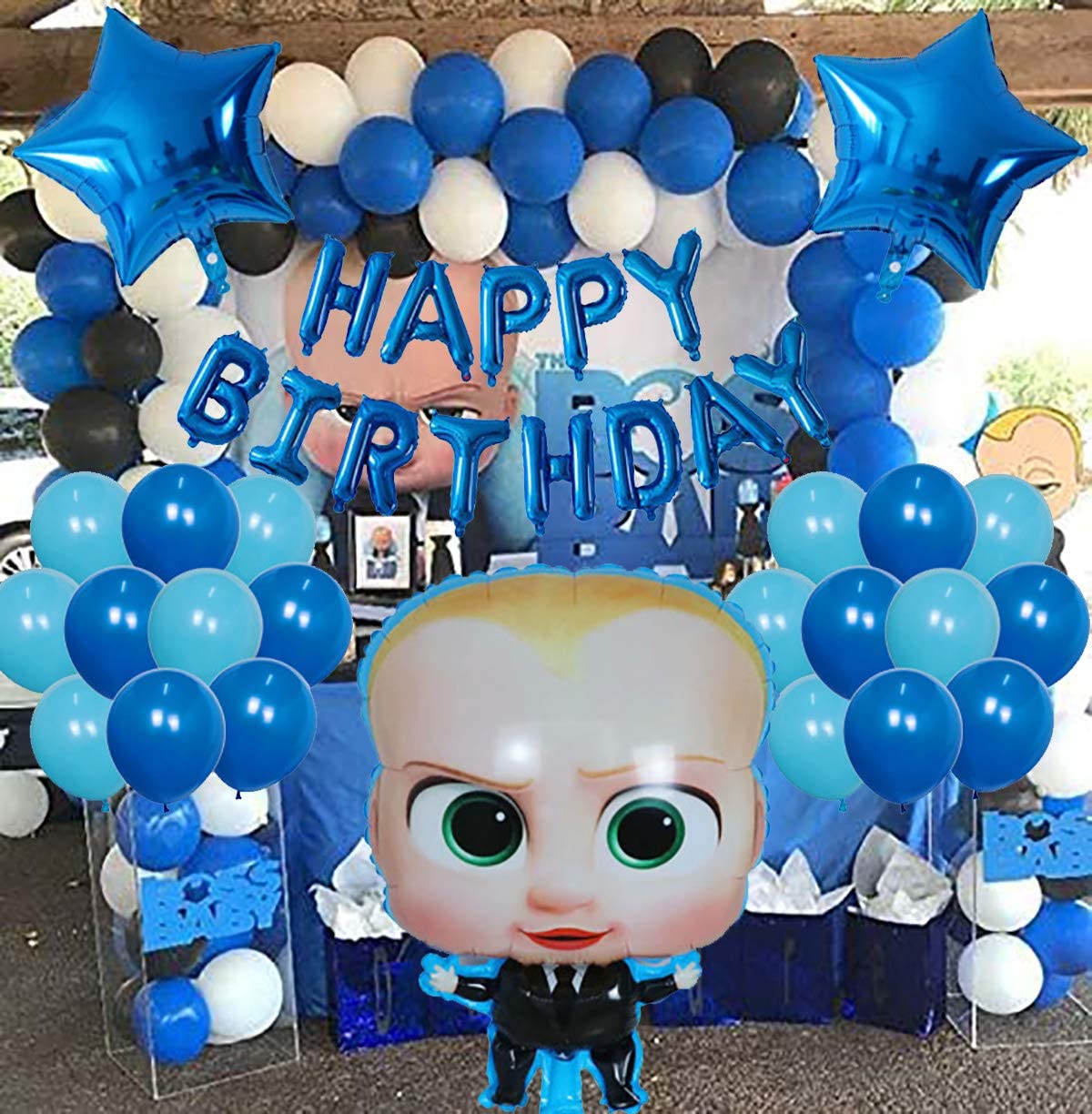 Boss Baby Birthday Decoration Theme Birthday Decoration Theme for Boys ...