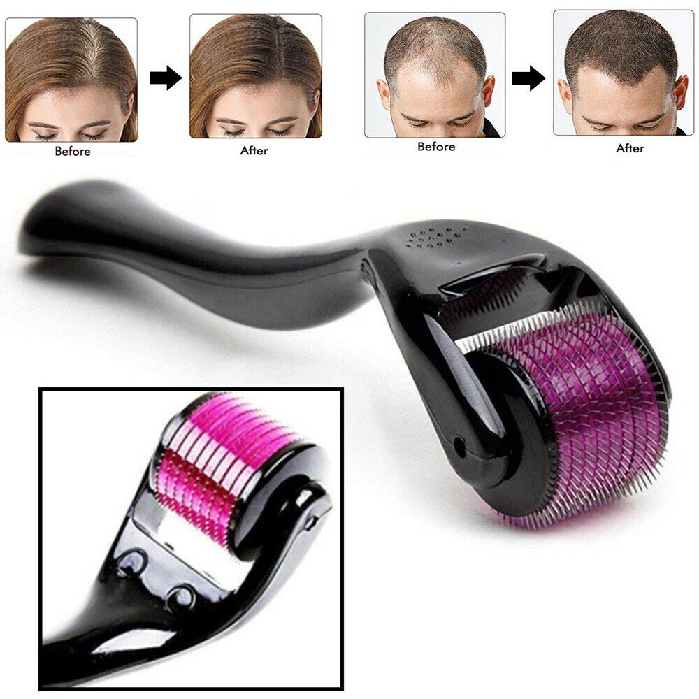New Derma Roller 0.5 Mm 540 Needles Hair & Reduce Fine Lines for Smooth Skin
