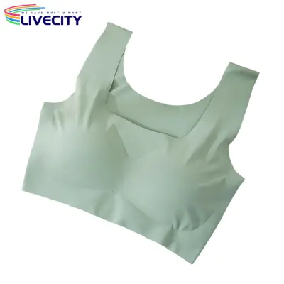 Sports Bras for Women,Seamless Sleep Bra with Removable Pads Yoga Gym  Activity Everyday Wear