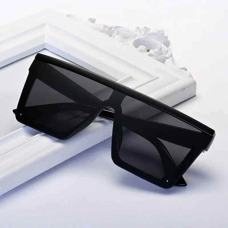 New Arrival Guru Square Fashion Sunglasses For Men Full Black and Brown / Glasses for Mens