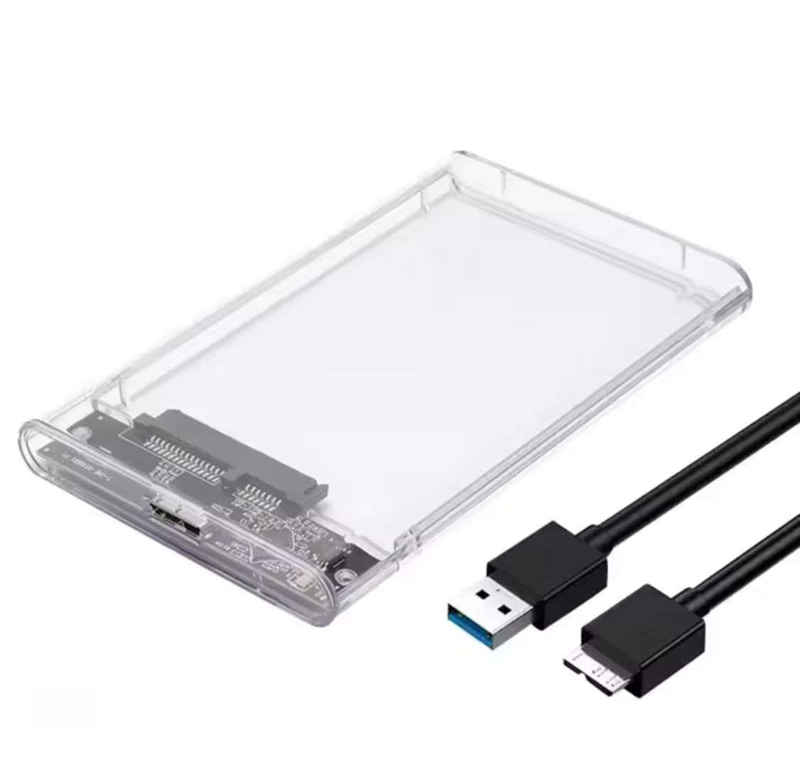 3.0 Fast USB Portable HDD SSD 2.5" Hardrive External Case Hard Drive Case 5Gbps High Speed Fast Data Transfer