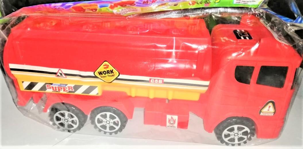 Truck Fuel Tank Toy Model Diecast Metal Fire Engine Truck Toy Metal Fuel Tank